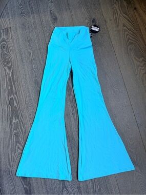 Exotica Aqua Comfy Cotton Soft to Touch High Waisted Bells Bellbottom Pant